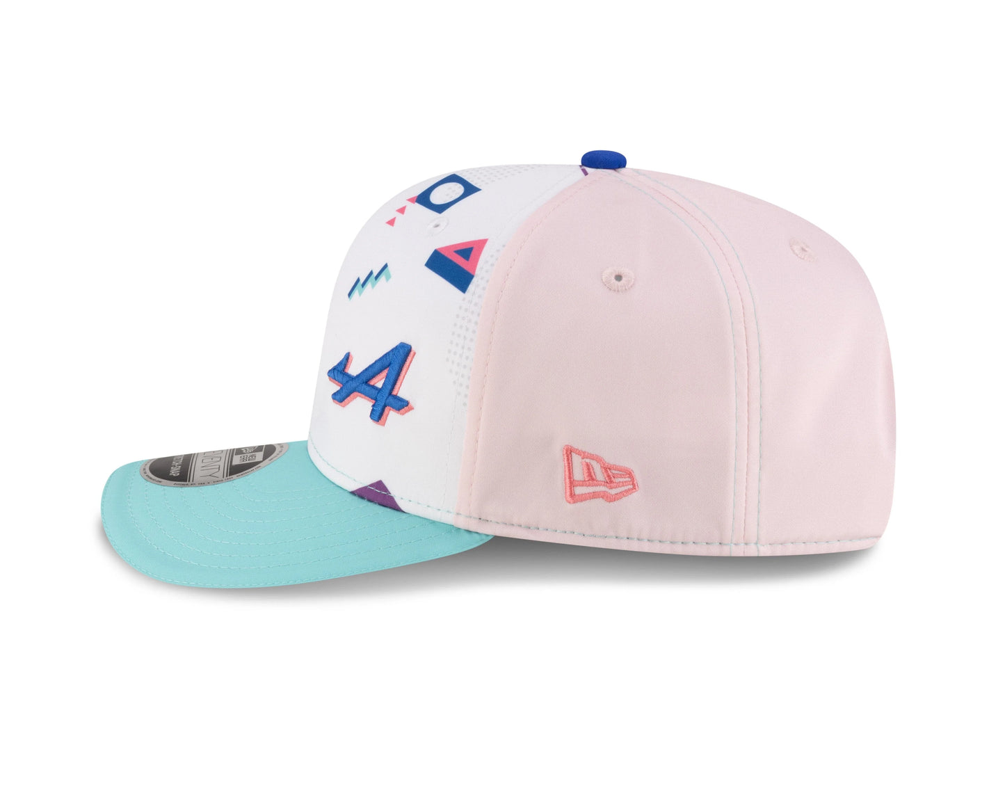 Alpine Special Edition Miami Stretch Snap White Cap 2025-RP Teamwear