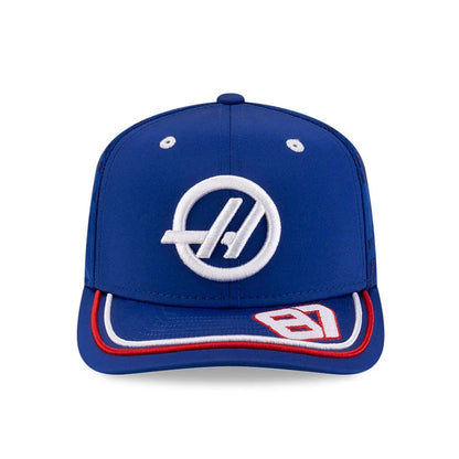 Haas F1 Special Edition Silverstone oliver Bearman Stretch Snap Mjb Cap 2025-RP Teamwear