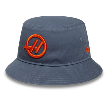 Haas F1 Seasonal Bucket Hat Blue 2025-Fanwear