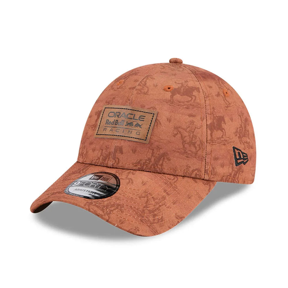 Red Bull Racing Special Edition Men's Austin Max Verstappen Cap Brown 2025-RP Teamwear