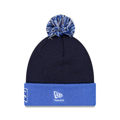 Williams Racing Team Essential Bobble Knit Beanie Navy 2026-Fanwear
