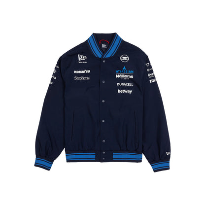 Williams Racing Team Varsity Jacket Navy 2026-Fanwear