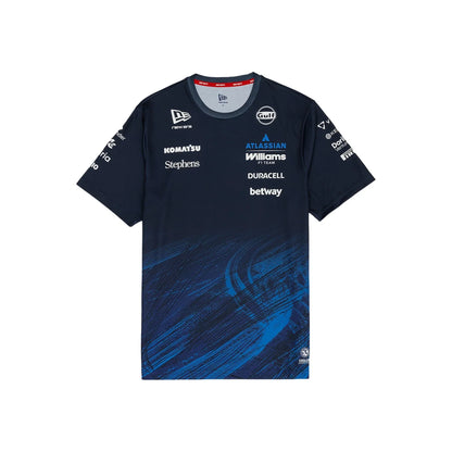 Williams Racing Team SS Active T-Shirt Navy 2026-Fanwear