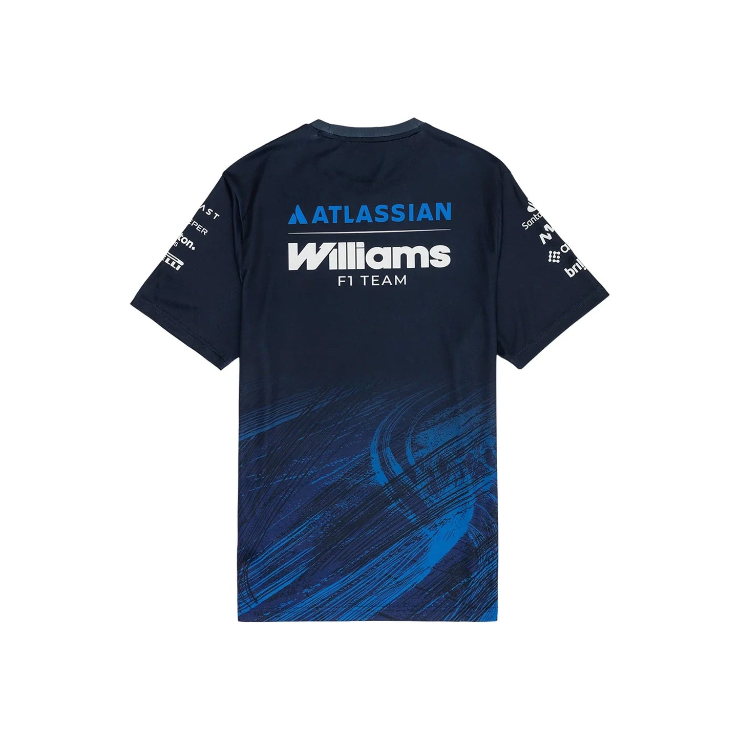 Williams Racing Team SS Active T-Shirt Navy 2026-Fanwear