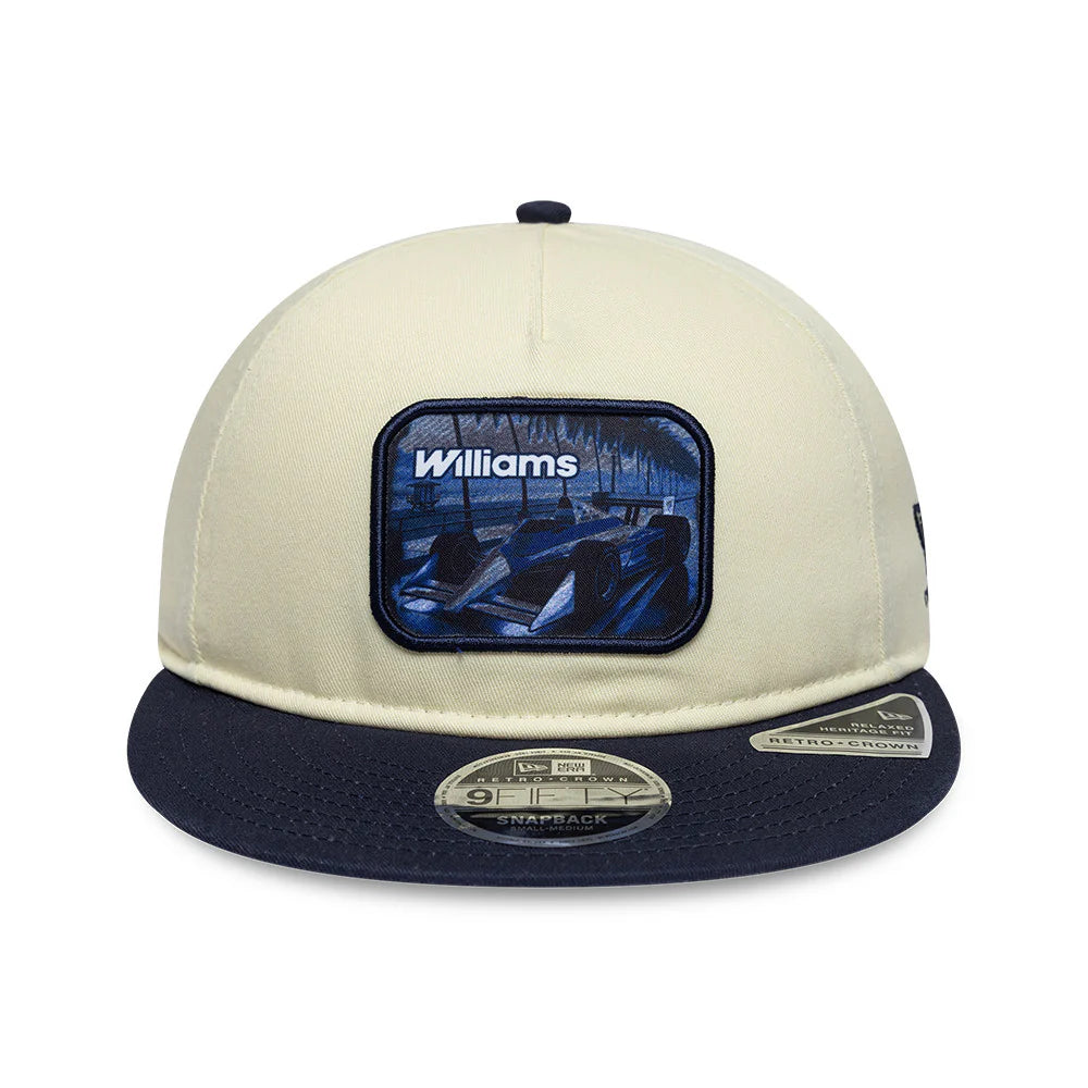 Williams Racing Team New Wave 9FIFTY Cap Navy 2026-Fanwear