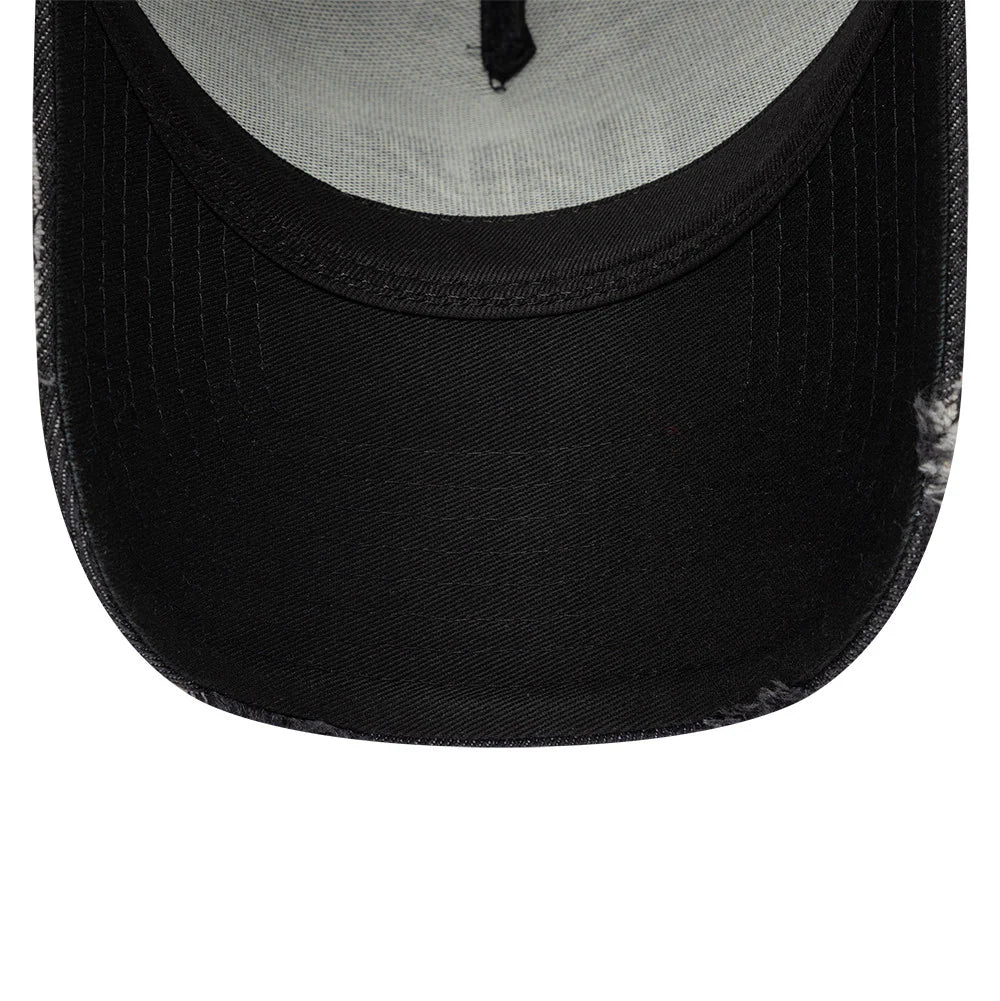 Williams Racing Team New Wave Denim Trucker Cap Black 2026-Fanwear