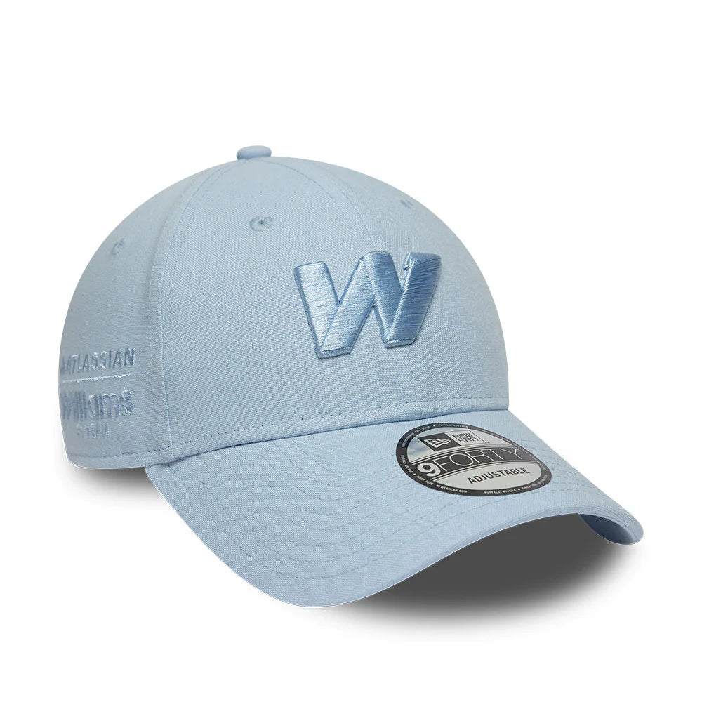 Williams Racing Team New Wave Linen 9FORTY Cap Sky Blue 2026-Fanwear