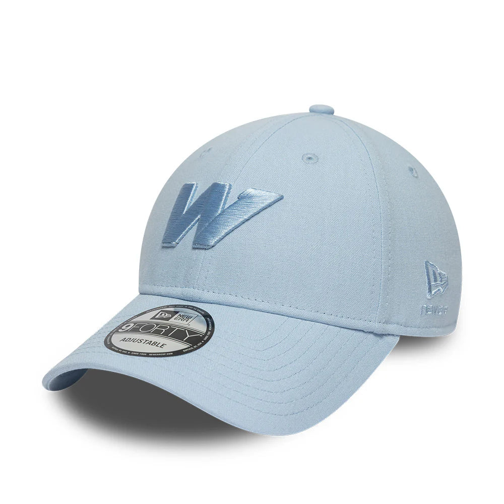Williams Racing Team New Wave Linen 9FORTY Cap Sky Blue 2026-Fanwear