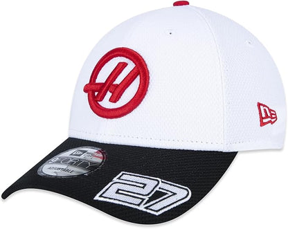 Haas F1 Team Driver Nh 9Forty White Black Cap 2024