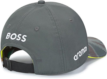 Aston Martin F1 Special Edition Silverstone Dark Grey Cap 2024-RP Teamwear