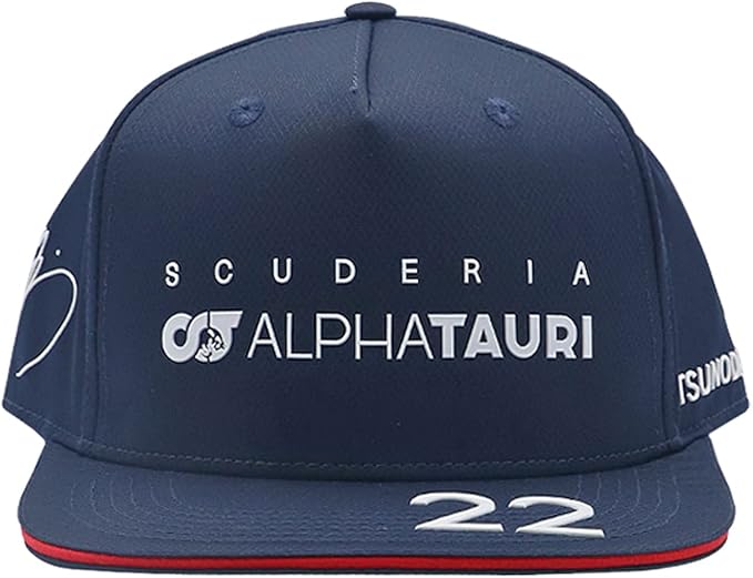 Alpha Tauri Yuki Tsunoda Flat Cap U 13 Os 23 Navy 2023