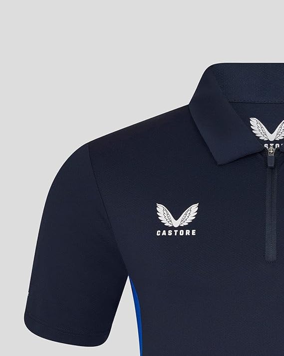 Alpine Men's Endurence Official Team Polo Shirt Navy 2025-RP Teamwear