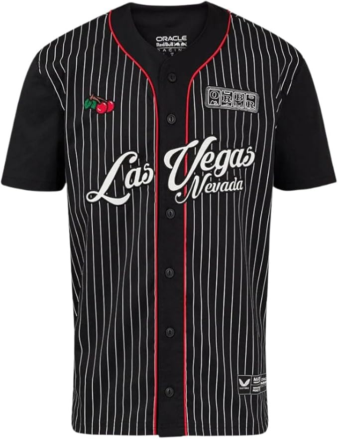 Red Bull Racing Special Edition Las Vegas Baseball Jersey 2024-Fanwear