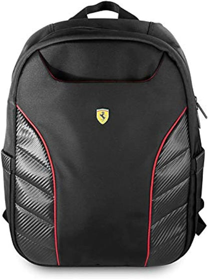 Scuderia Ferrari Simple New Version Full Black Backpack