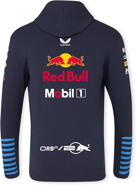 Red Bull Racing Team 1/4 Zip Midlayer Night Sky 2024-RP Teamwear