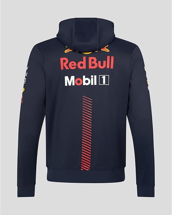 Red Bull Racing Men's Full Zip Hoodie Night Sky 2023-RP Teamwear