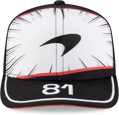 Mclaren Special Edition Japan Oscar Piastri Black Cap 2025-RP Teamwear