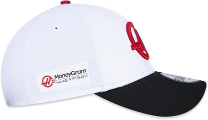 Haas F1 Team Driver Nh 9Forty White Black Cap 2024