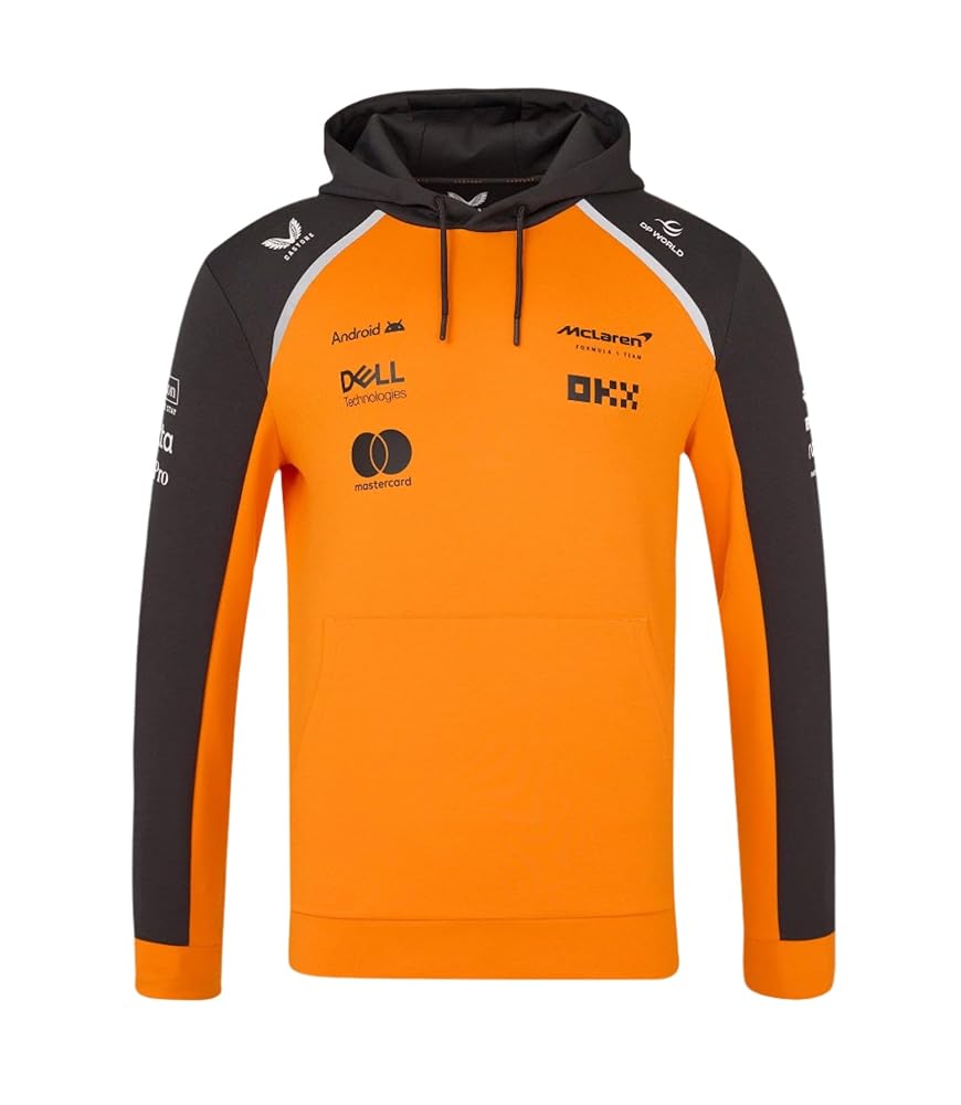 Mclaren Men's Speedmark Hoodie Autumn Glory 2025-Fanwear