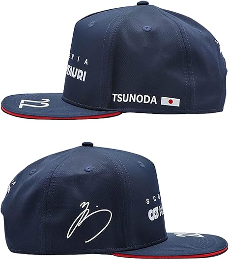 Alpha Tauri Yuki Tsunoda Flat Cap U 13 Os 23 Navy 2023