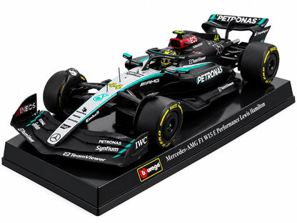 1:24 Scale Model | Mercedes-AMG F1 W15 George Russell With Helmet Car