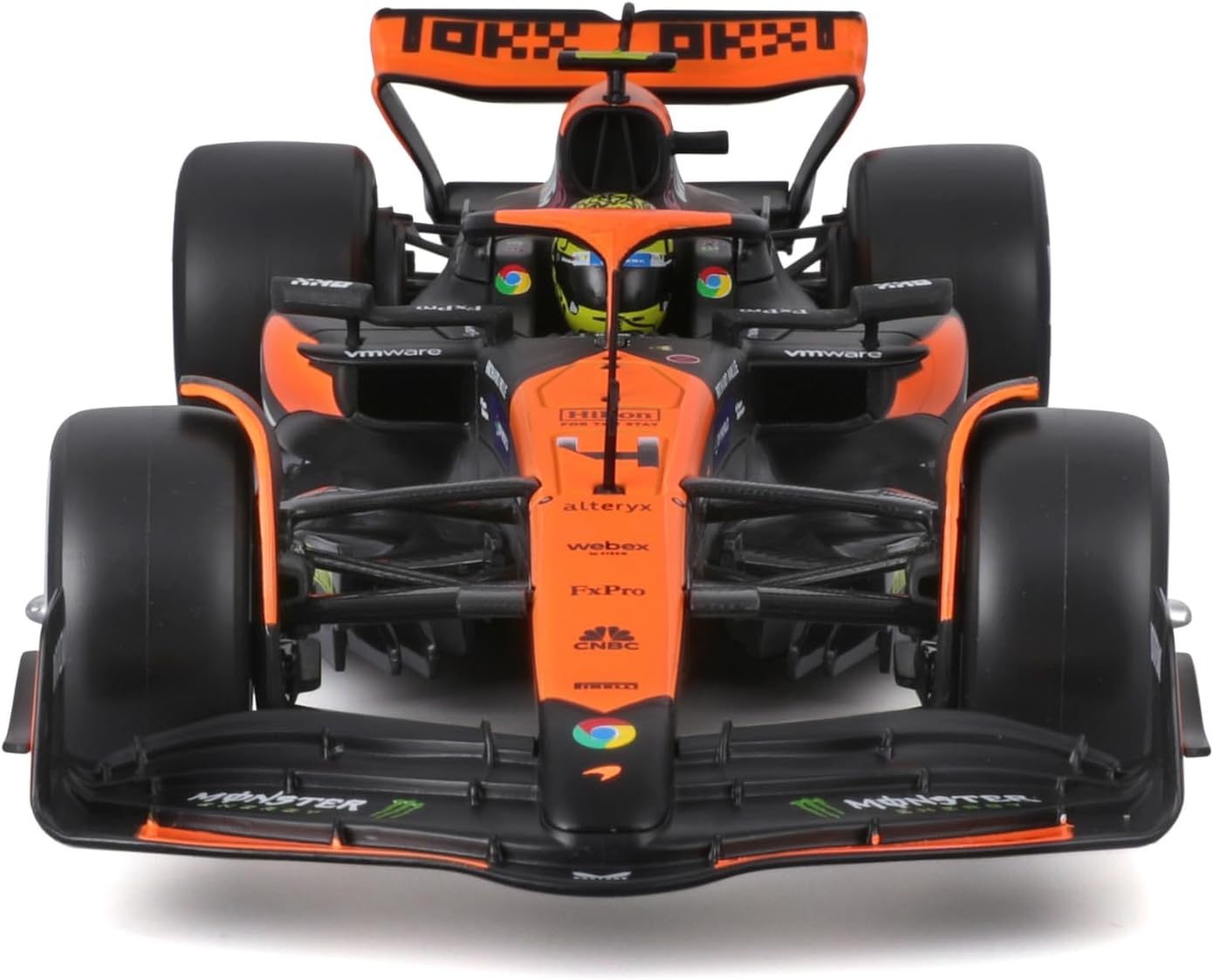 1:24 Scale Model | Mclaren Race Mcl38 Piastri With Helmet Car