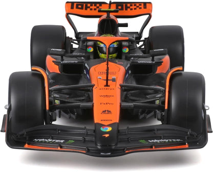 1:24 Scale Model | Mclaren Race Mcl38 Piastri With Helmet Car