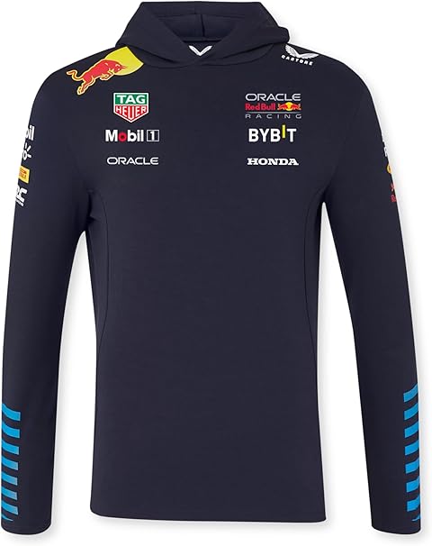 Red Bull Racing Team 1/4 Zip Midlayer Night Sky 2024-RP Teamwear