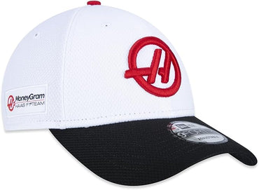 Haas F1 Team Driver Nh 9Forty White Black Cap 2024