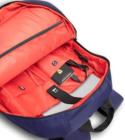 Scuderia Ferrari USB CGM Blue Backpack
