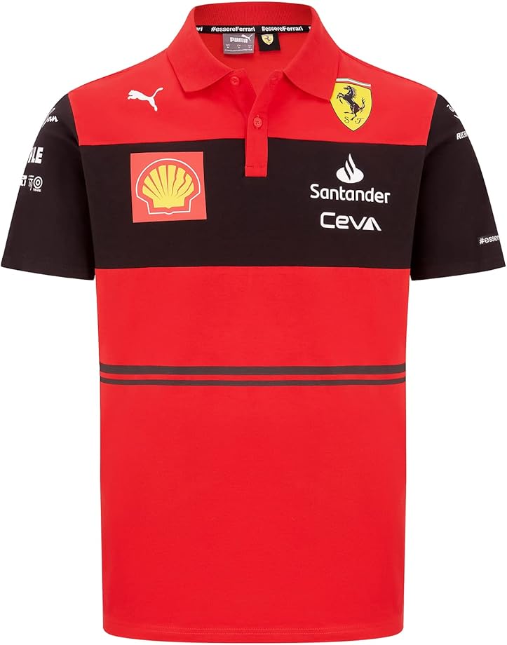 Scuderia Ferrari Men's Team Polo 2022-RP Teamwear