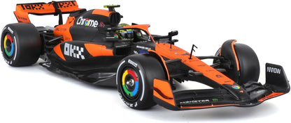 1:24 Scale Model | Mclaren Race Mcl38 Piastri With Helmet Car