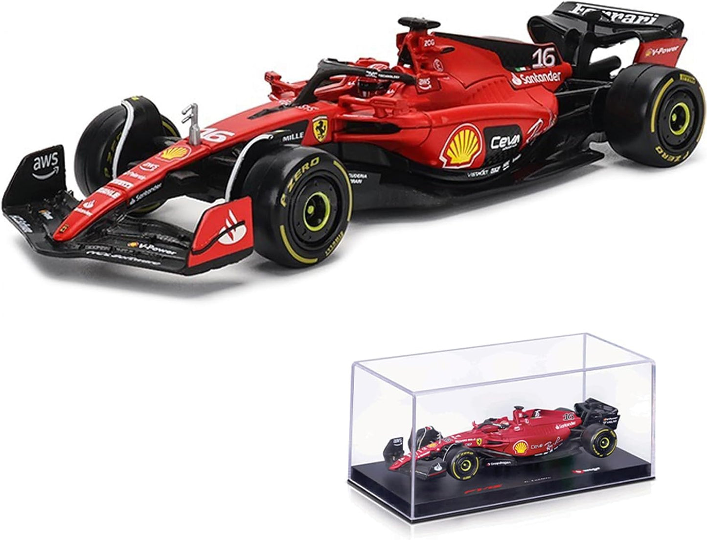 1:43 Scale Model | Ferrari 2023 Charles Leclerc With Driver Car