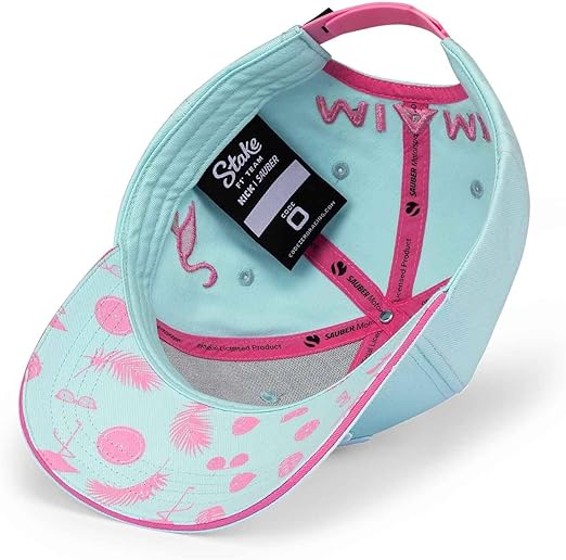 Stake Sauber Special Edition Miami Pink Blue Cap 2024-RP Teamwear