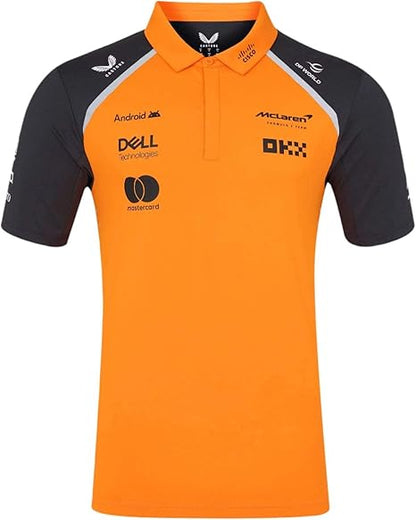 Mclaren Men's Team Polo Shirt Autumn Glory 2025-RP Teamwear