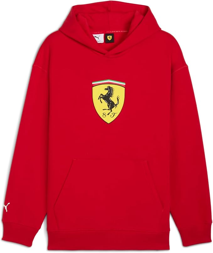 Scuderia Ferrari Mens Hooded Sweat 2020 Red - Fanwear