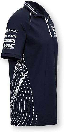 Alpha Tauri Official Teamline Polo 23 Navy 2023