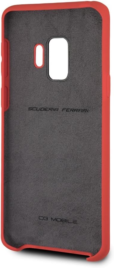 Ferrari GX S9 Hard Case - Smooth Silicone Heritage - Red
