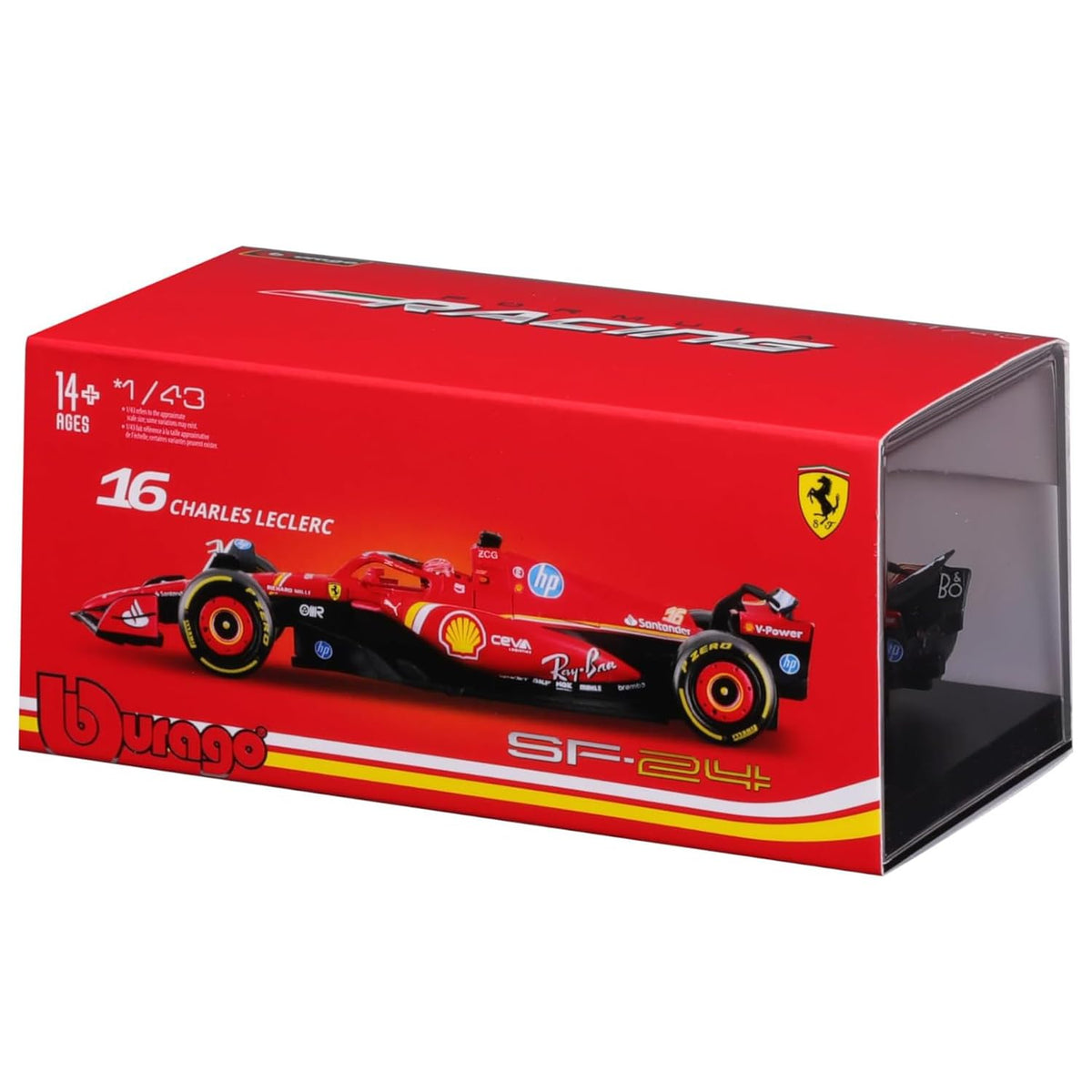 1:24 Scale Model | Scuderia Ferrari SF-24 Charles Leclerc With Driver Car