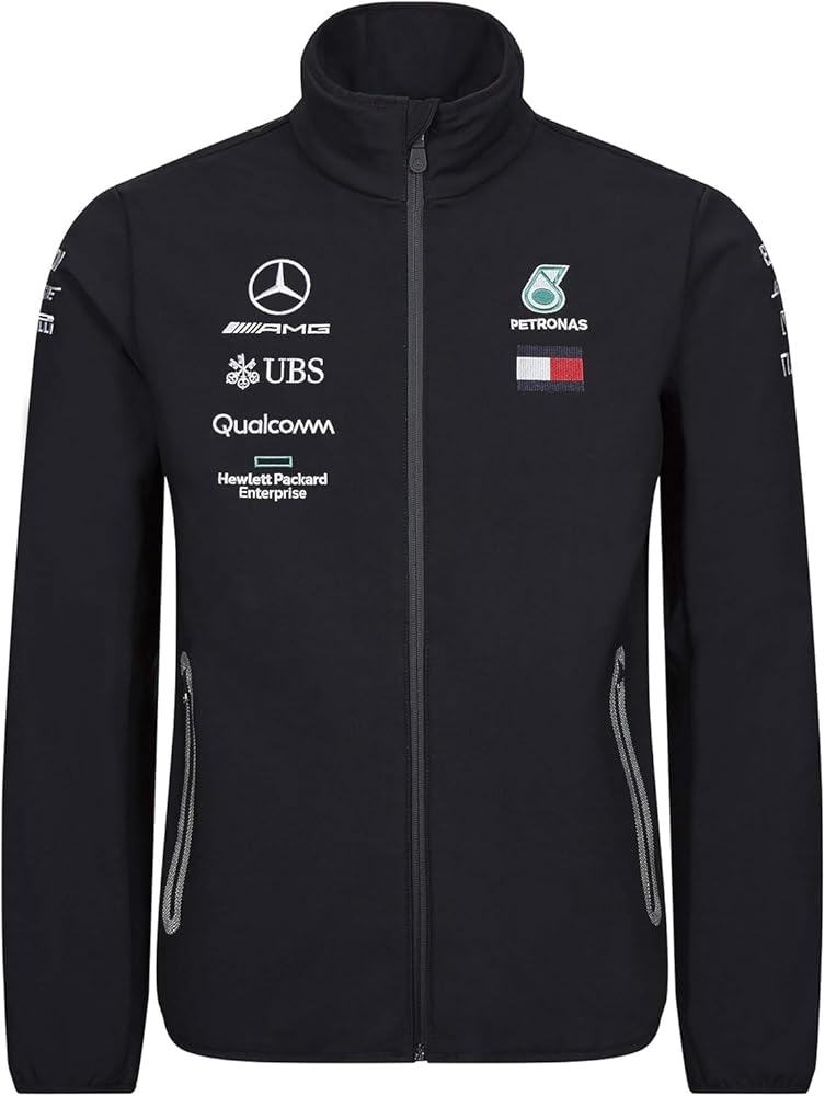 Mercedes-AMG Petronas Motorsport Men's Team Softshell Jacket 2018-RP Teamwear