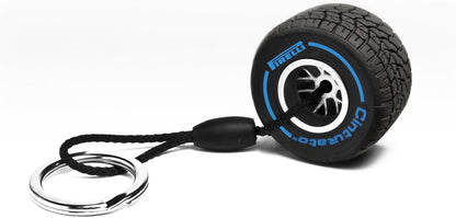 Pirelli Tire Iced Blue Keyring