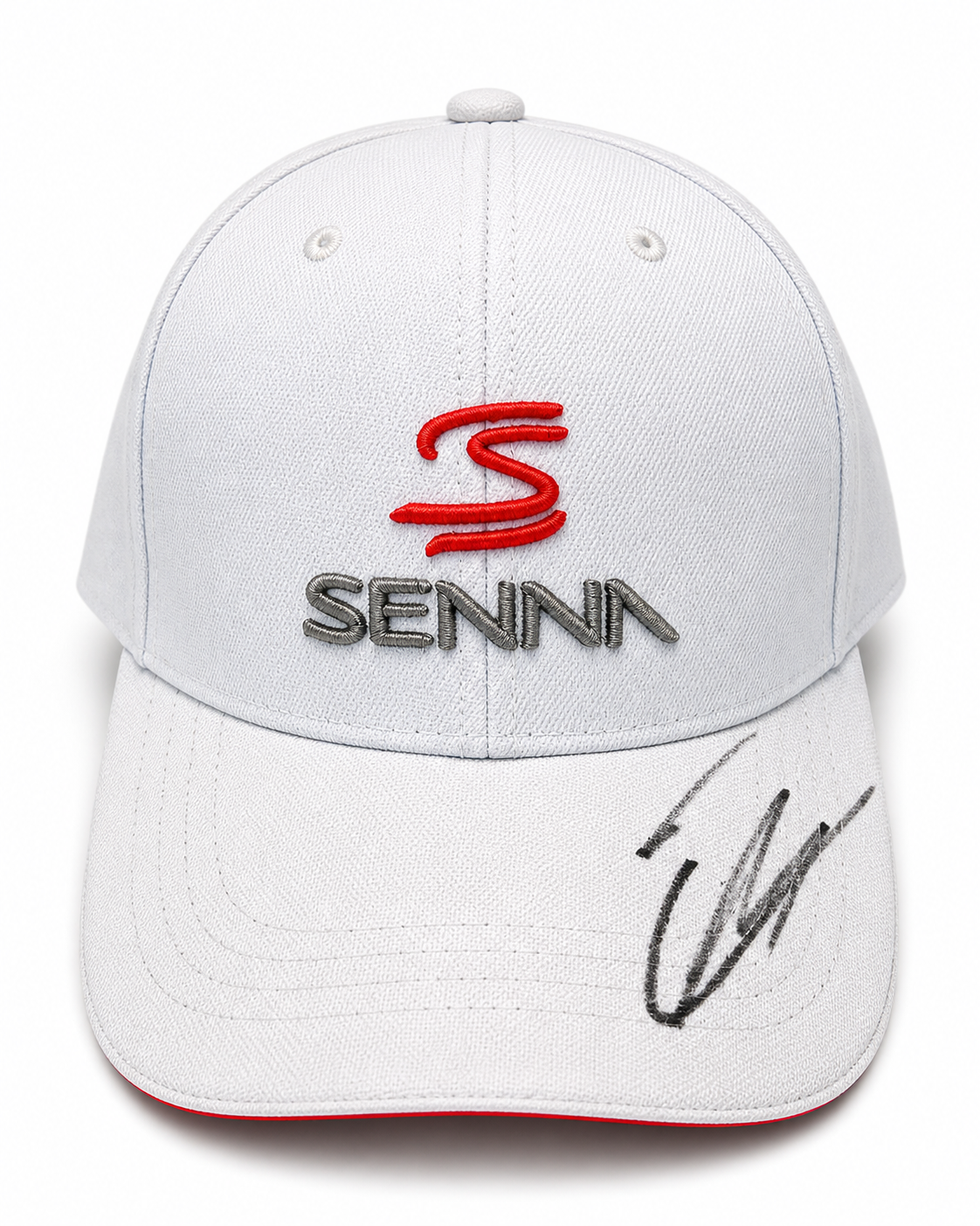 Ayrton Senna Signed Esteban Ocon Cap