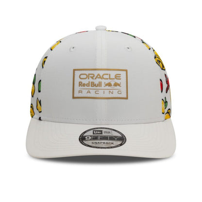 Red Bull Racing Special Edition Vegas AOP Pc White Cap 2024-RP Teamwear