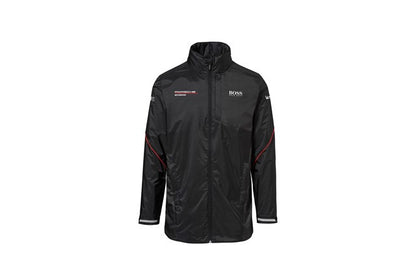 Porsche Team Rain Jacket Black 2024-RP Teamwear