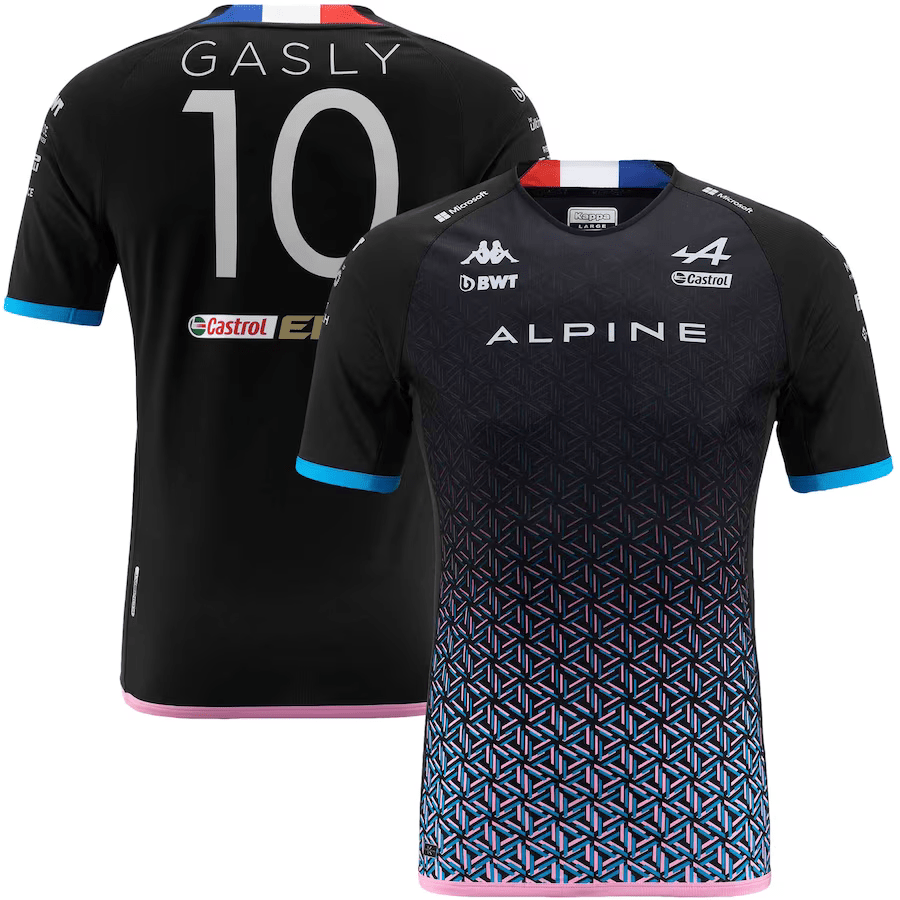 Kombat Pierre Gasly Alpine F1 Jersey Black 2023