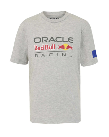 Red Bull Racing Oracle Logo Regular Fit T-Shirt Grey 2026 - Fanwear