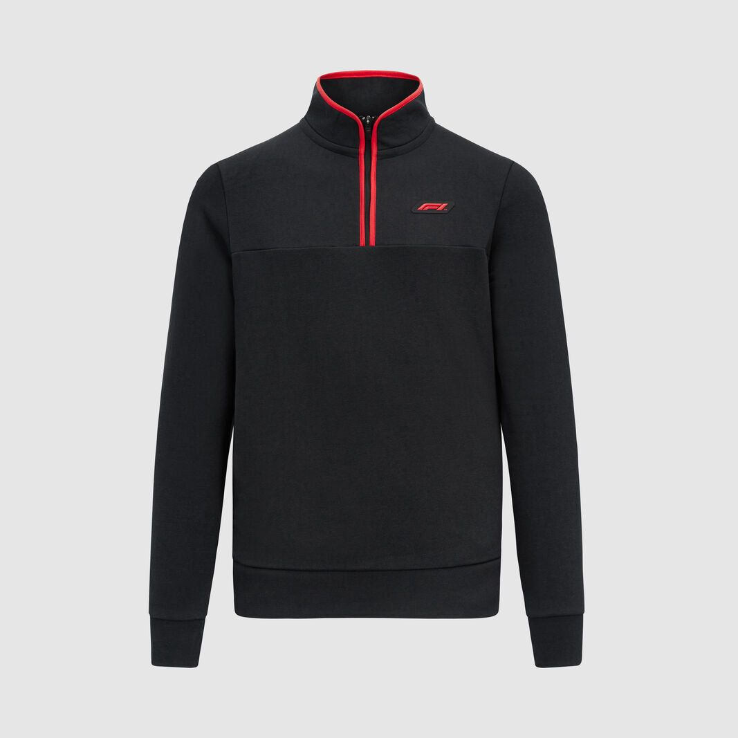 F1 Quarter Zip Sweat Black 2023 - Fanwear