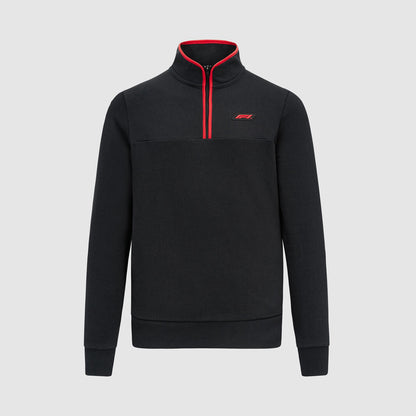F1 Quarter Zip Sweat Black 2023 - Fanwear