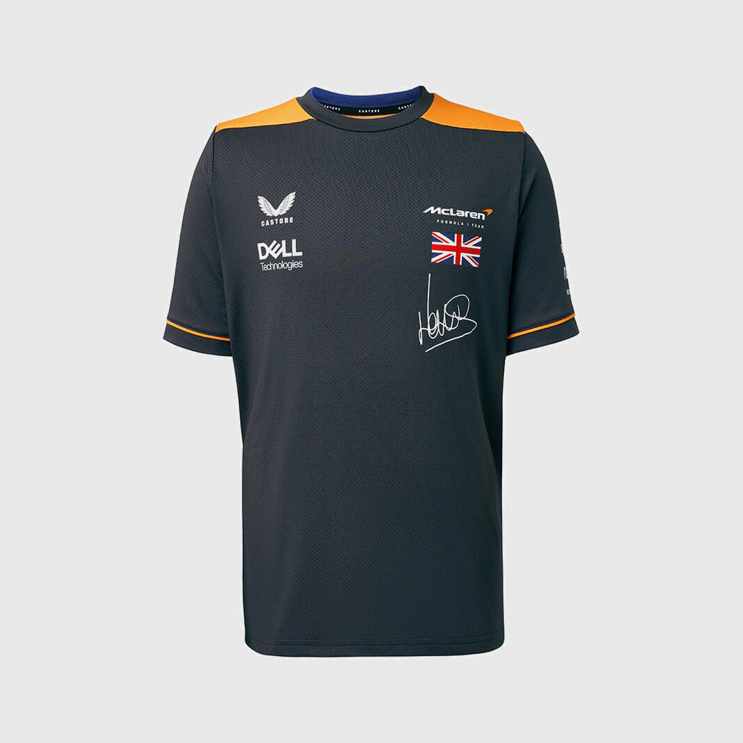 Mclaren Kids Set Up T-Shirt 2022 Grey-RP Teamwear