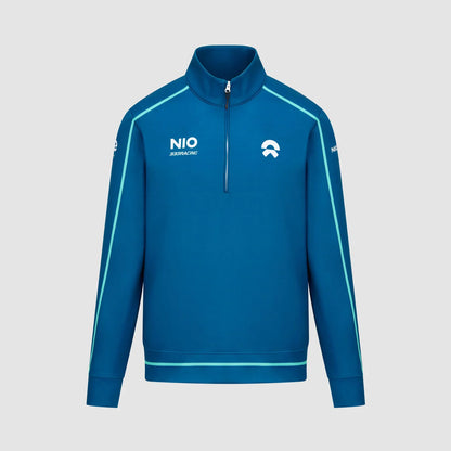 Nio 333 Formula E Men's 1/4 Zip Sweatshirt Blue 2025-RP Teamwear